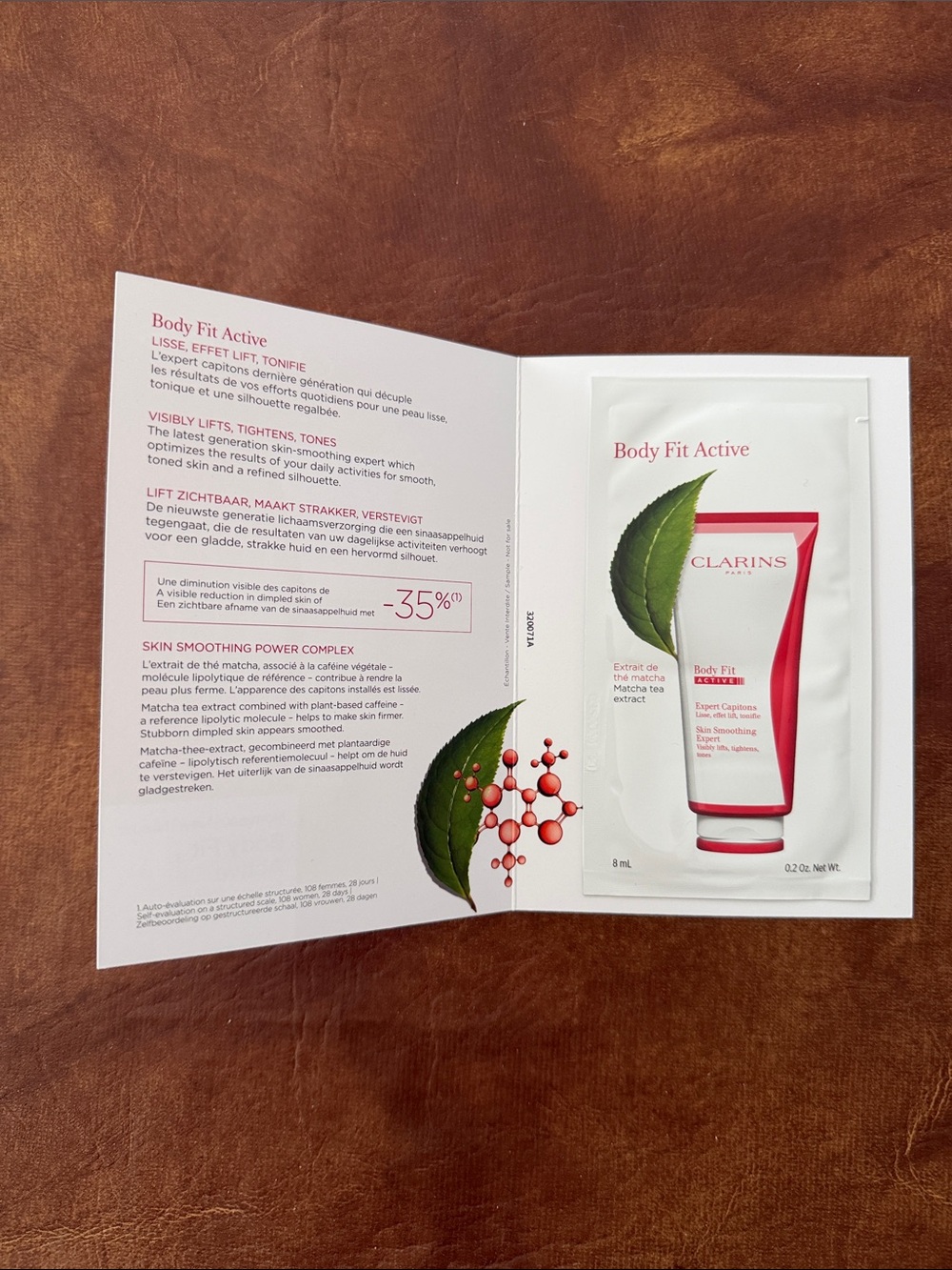 🩵 4/10$ or 10/20$ 🩵 sample size makeup & skincare Clarins Body Fit Active